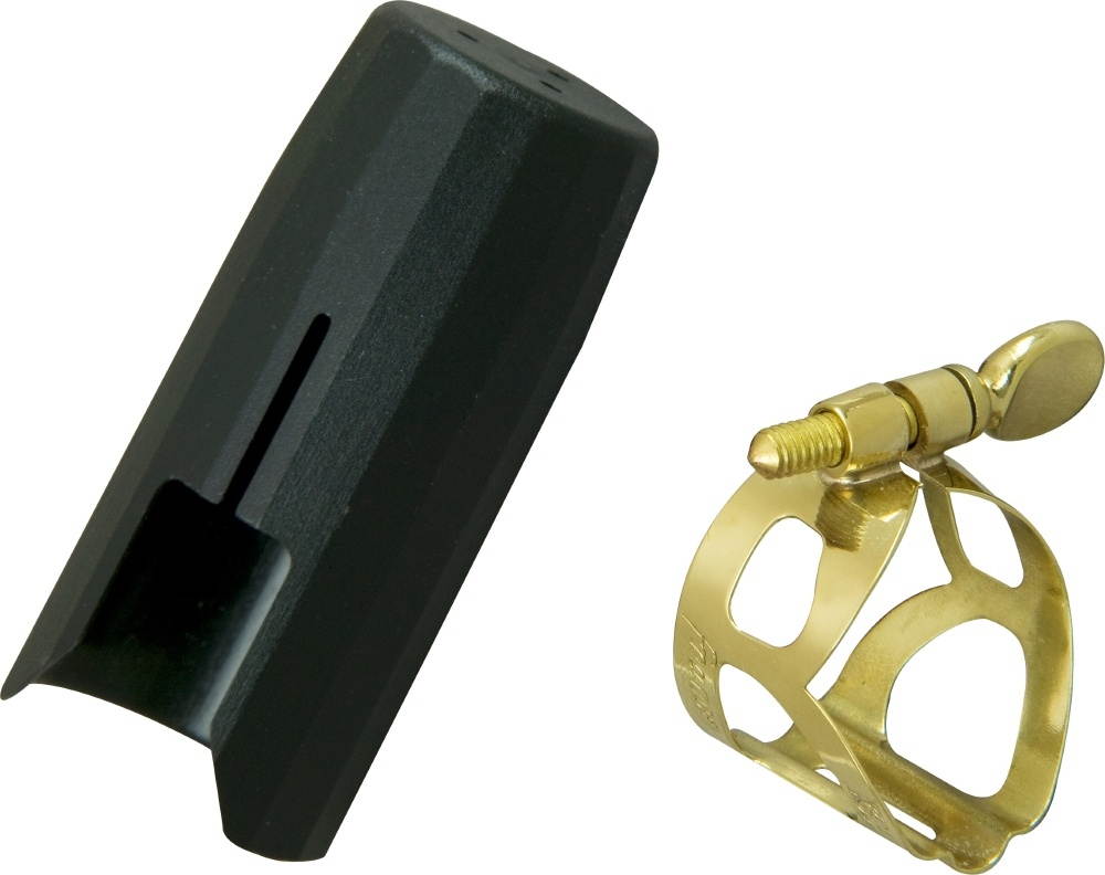 BG Metal Tradition Saxophone Ligatures Alto Sax Gold Lacquered