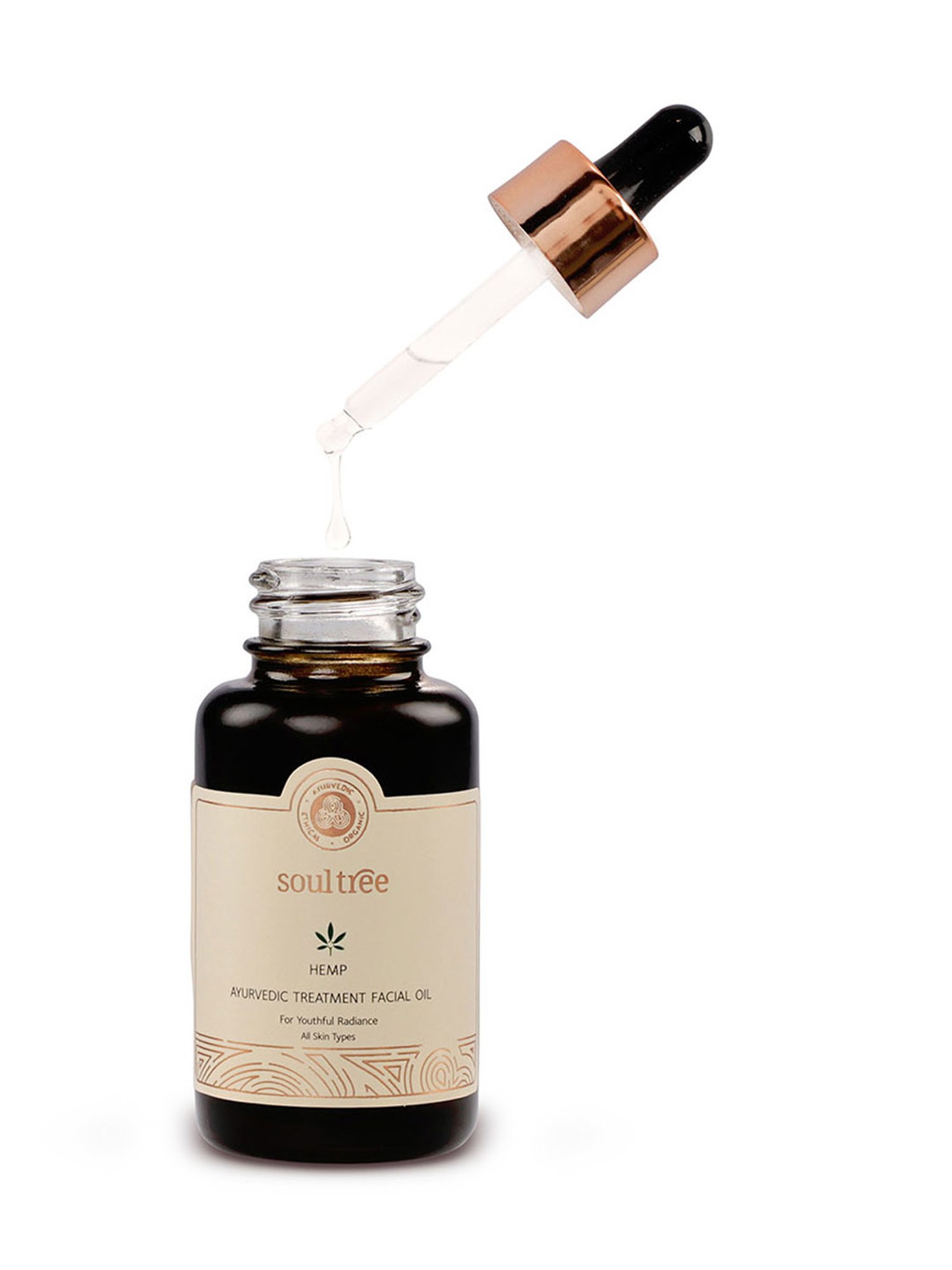 Soultree Hemp Ayurvedic Treatment Facial Oil - 30 ml