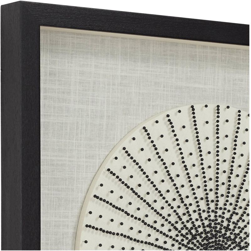 Newhill Designs Geometric Burst 23 3/4" High Framed Wall Art - Set of 3