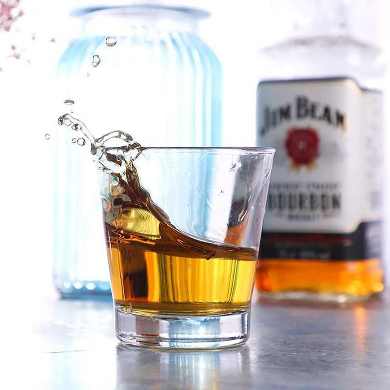 4pk Embossed Glass Drinkware Tall - Hearth & Hand™ with Magnolia