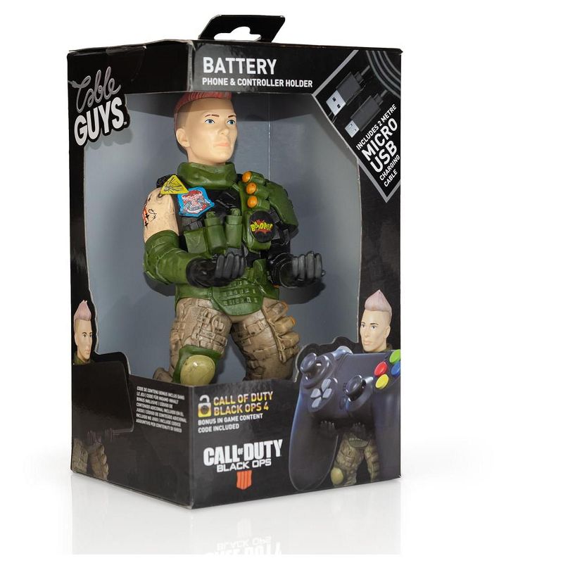 Exquisite Gaming Call Of Duty Specialist #1 Battery Cable Guy 8-Inch Phone & Controller Holder