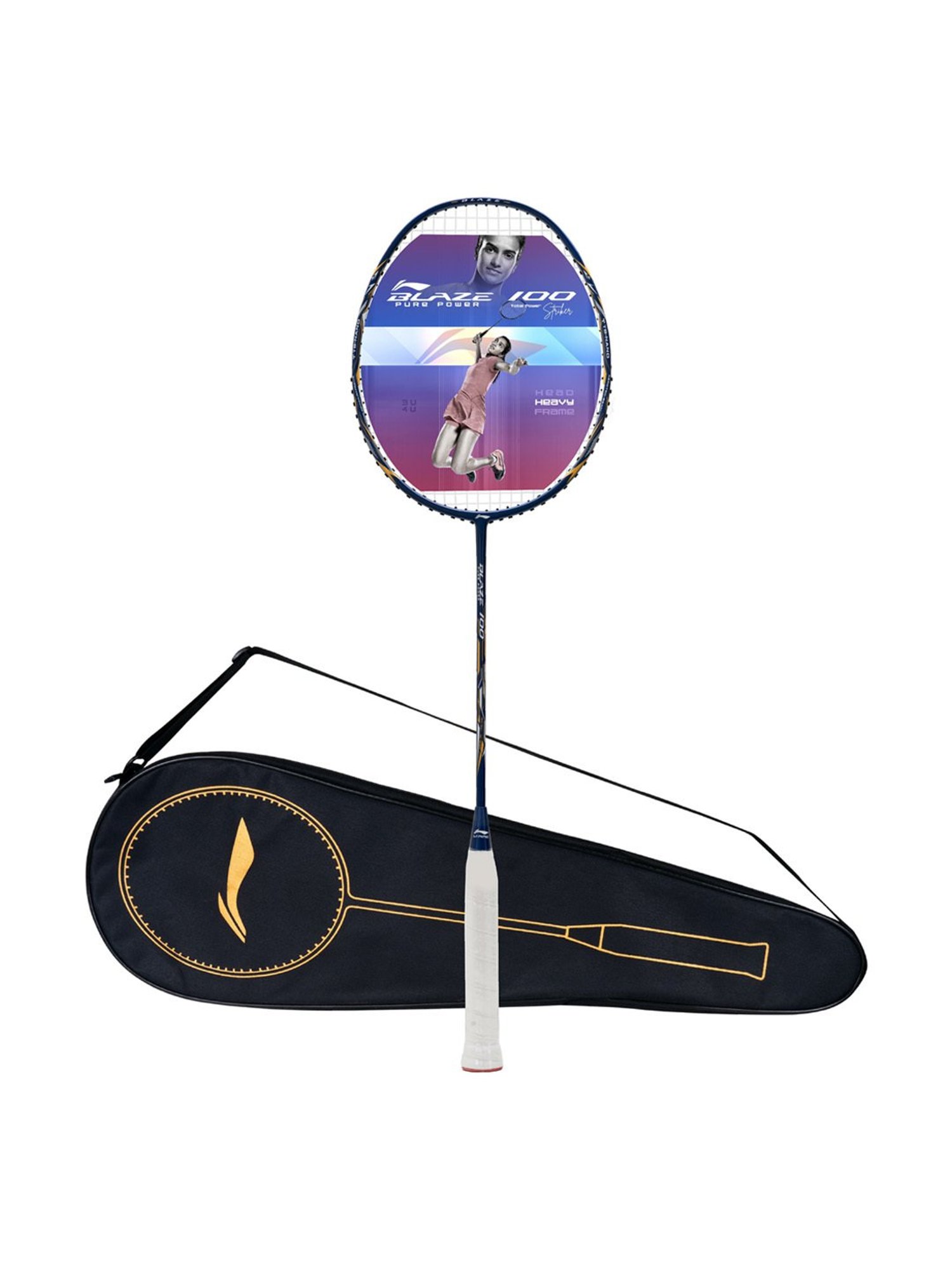 Li-Ning Blaze 100 Badminton Racket (Royal Blue) Size - Medium