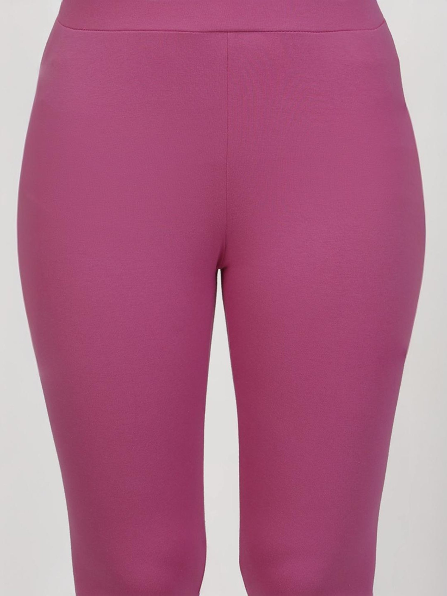 W Pink Cotton Leggings