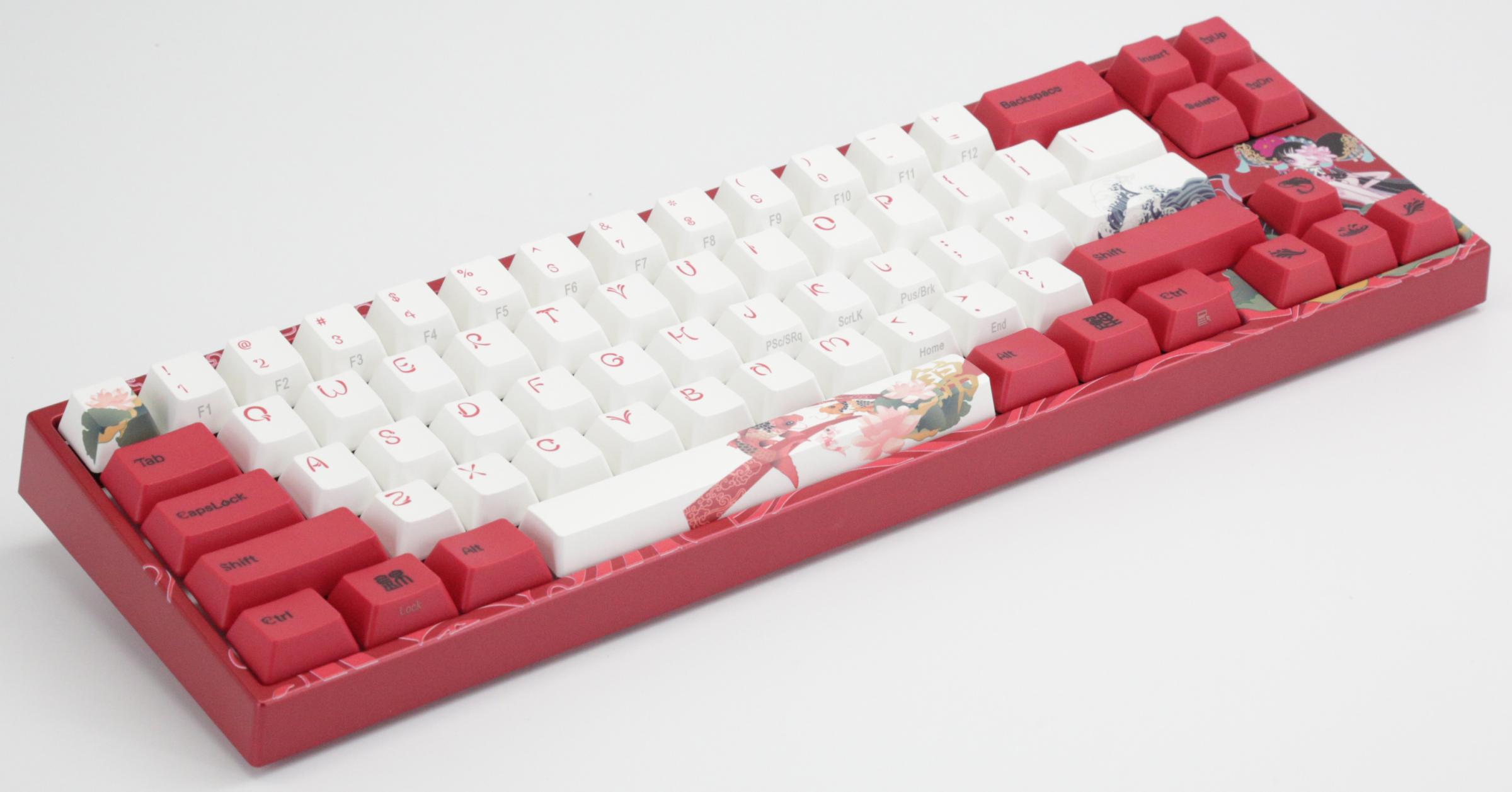 2, 60% Wired/Wireless Mechanical Keyboard (Kailh Box Brown Switch/White Case) - Full Keys Programmable - True RGB Backlit - Tap Arrow Keys - Double Shot PBT Keycaps - NKRO - 1900mAh Battery