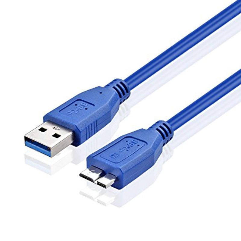 tnp usb 3.0 cable - micro-b to type a (10 ft) type a-male to micro b male adapter converter extension gold plated superspeed us