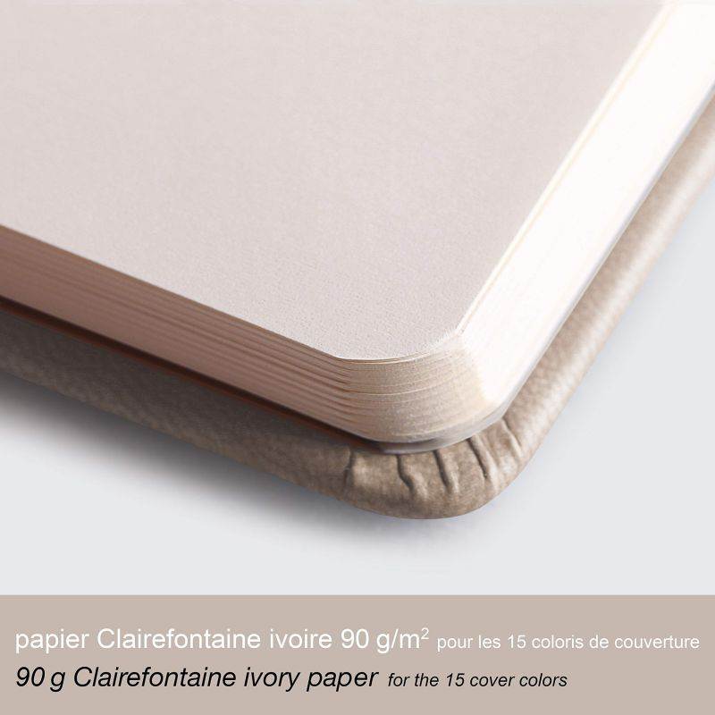 Rhodiarama A6 Lined Notebook Beige