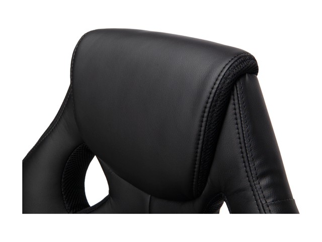 Essentials Collection High-Back Gaming Chair, Padded Loop Arms, in Black (ESS-3083HB-BLK)