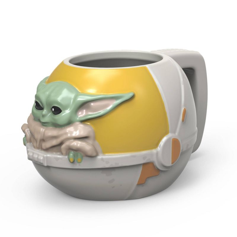 Star Wars: The Mandalorian 2pk 15oz Ceramic Sculpted Mugs - Zak Designs