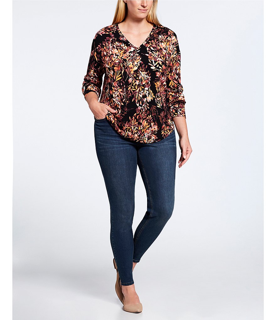 Antonio Melani Nelle Suede Bow Detail & Cut-Out Leather Flats