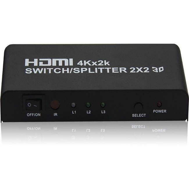 4Xem 2 Port Hdmi 4K Splitter