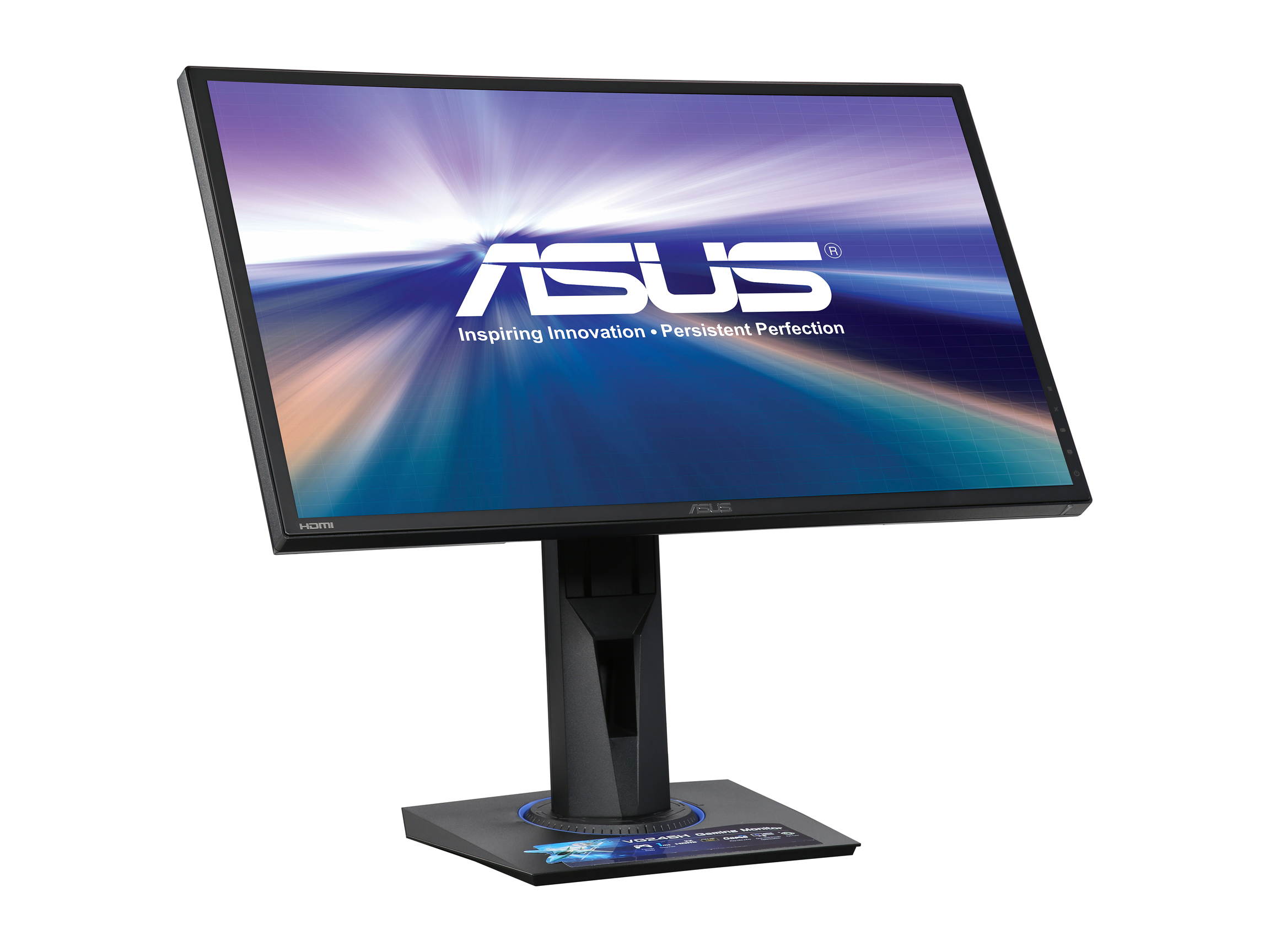 ASUS VG245H 24" 1920 x 1080 1ms (GTG) Asus Eye Care with Ultra Low-Blue Light & Flicker-Free Console Gaming Monitor AMD FreeSync Built-in Speakers VESA Mountable Height & Pivot Adjustment