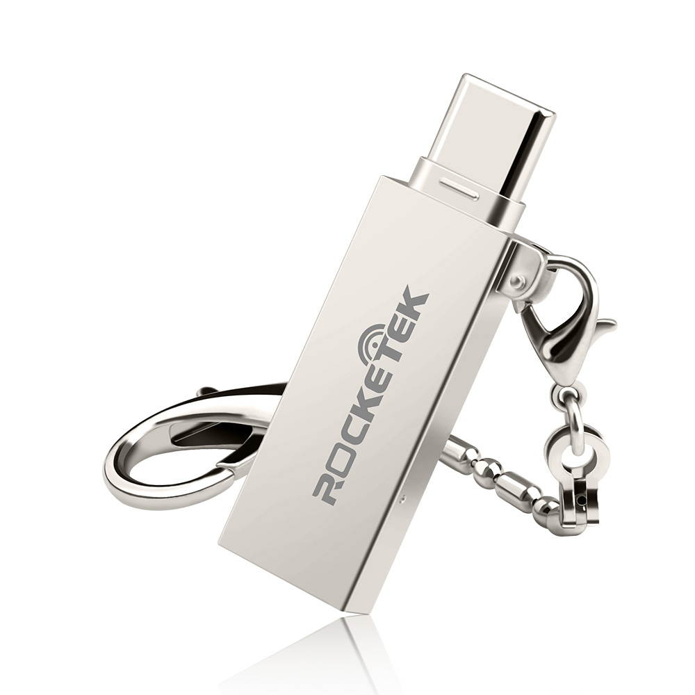 Rocketek Type-C Card Reader Memory Card Adapter USB3.0 U Disk Support for TF Card OTG Smart Phone Laptop
