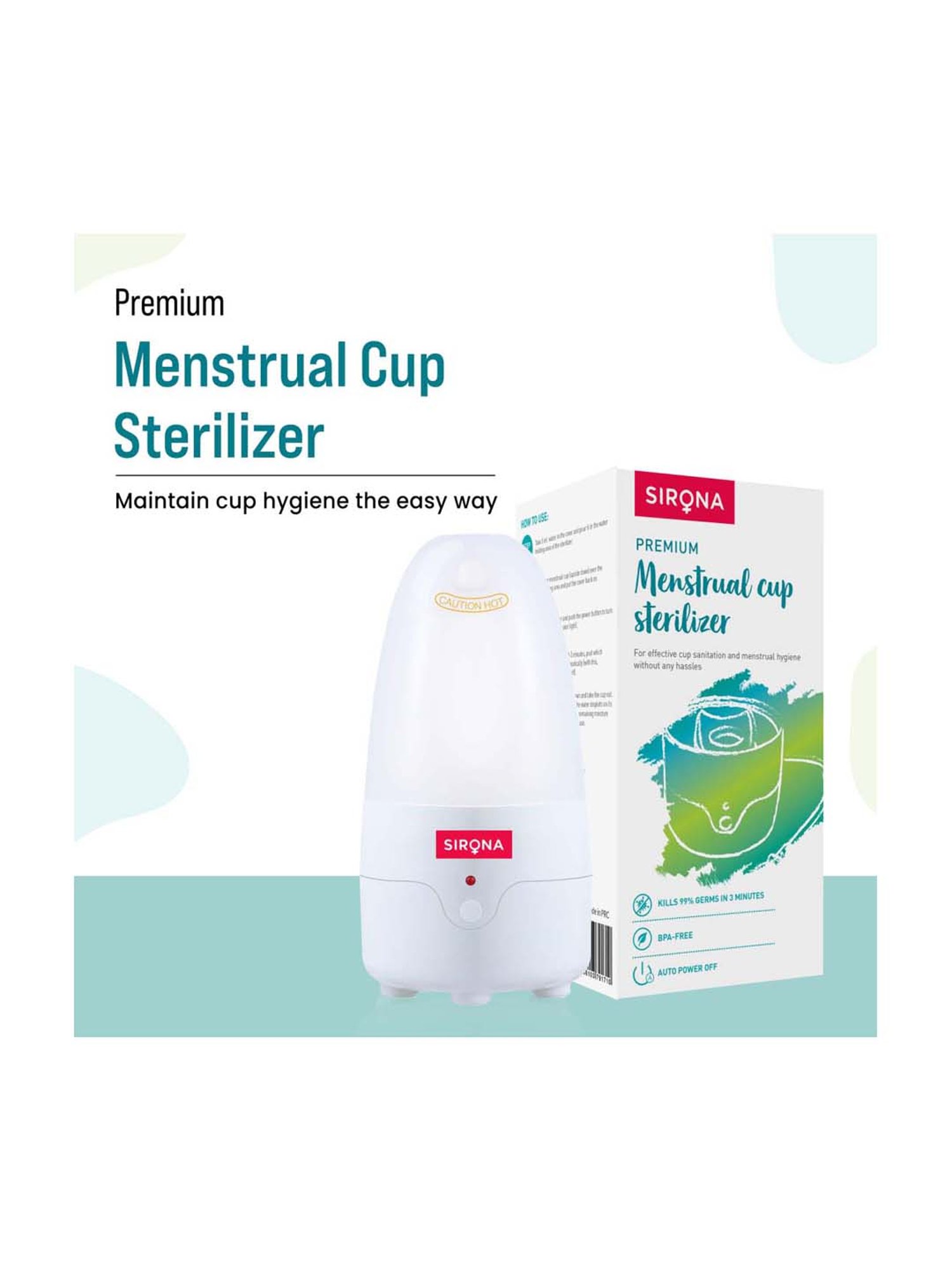 Namyaa Ultra Soft Medium Reusable Menstrual Cup - 50 gm