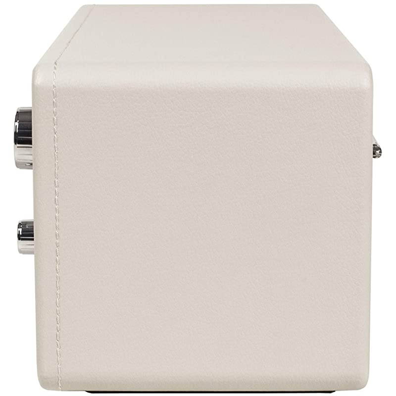 CR3037A-WS Harmony Modern Bluetooth FM Tabletop Radio, White Sand