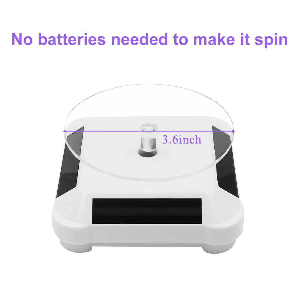 Aystkniet UV Light for Resin Curing with Solar Turntable, 405nm UV Curing Light for SLA/DLP/LCD 3D Printer Solidify Photosensitive Resin with 200W Output Affect