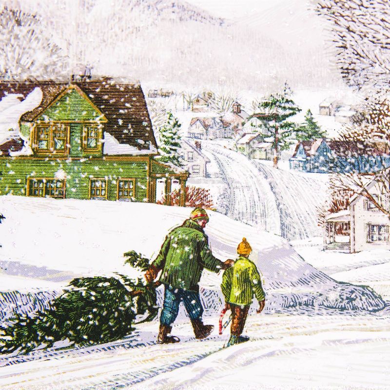 16ct Hallmark Bringing Home The Tree Greeting Cards