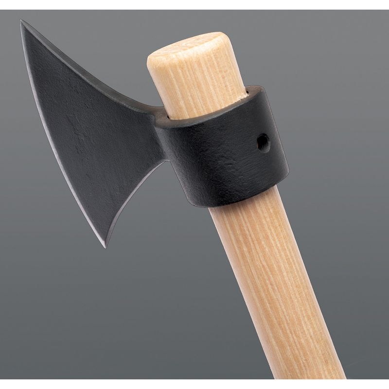 Cold Steel 90N 22 Inch 25.3 oz Carbon Steel Re Enactment, Wood Cutting, Sporting, and Camping Norse Hawk Throwing Axe