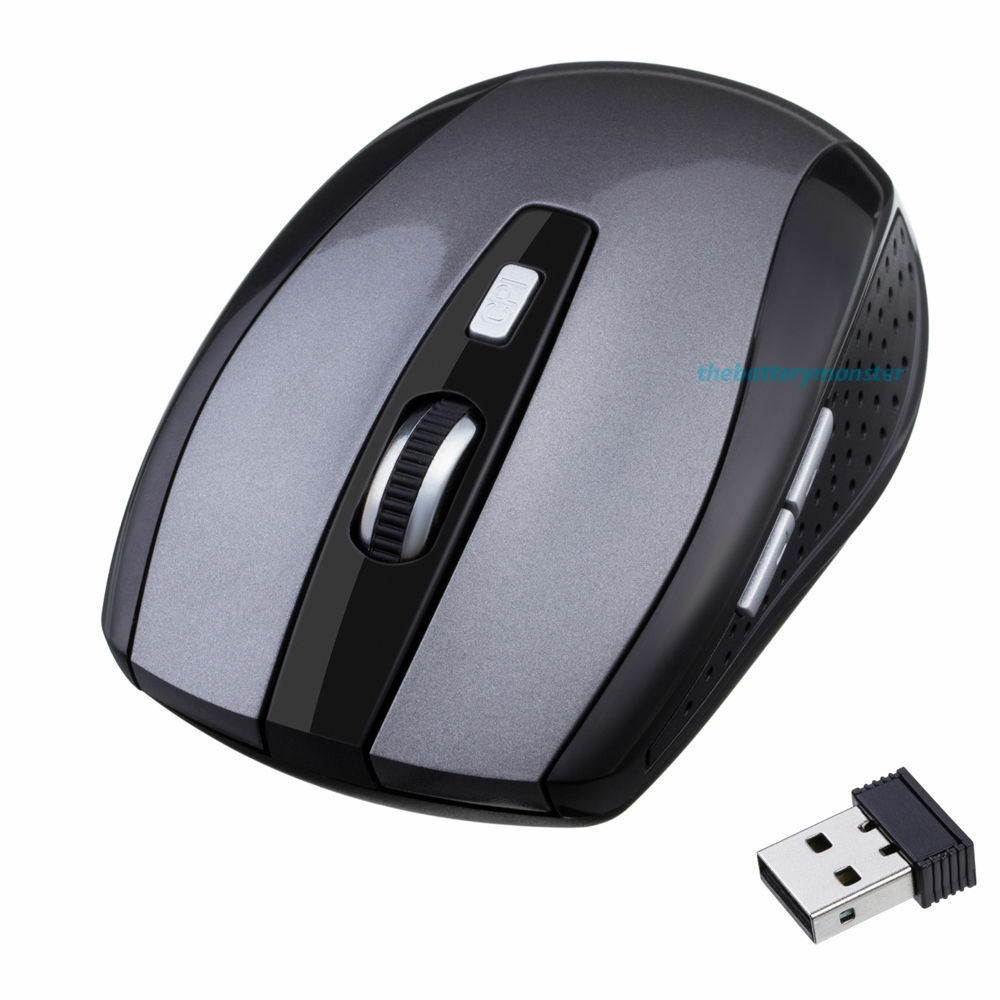 2.4GHz High Quality Wireless Optical Mouse/Mice + USB 2.0 Receiver for PC Laptop