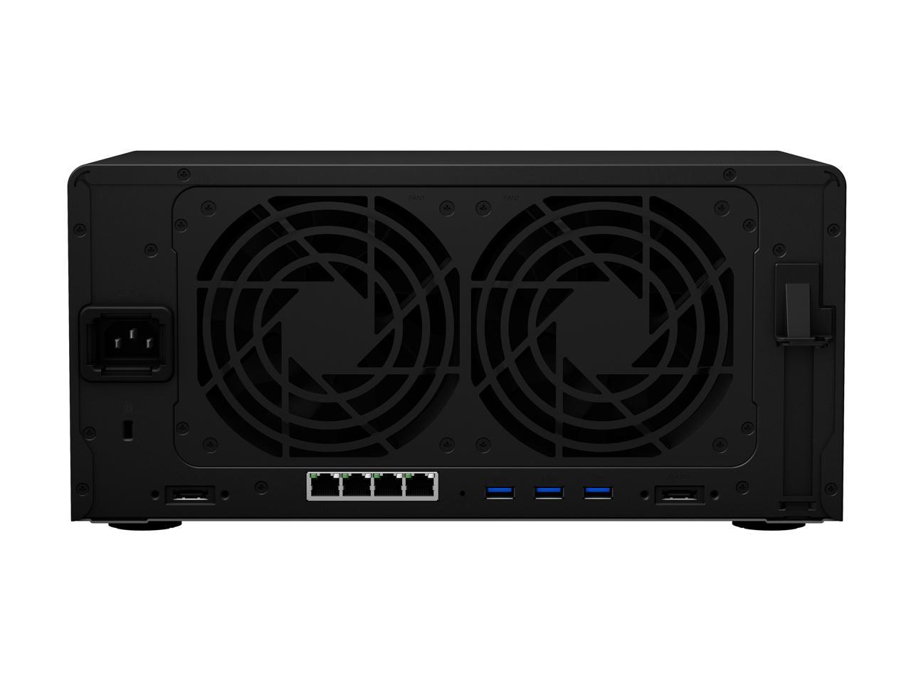 Synology DS1821+ DiskStation with 32GB RAM and 96TB (8 x 12TB) of Seagate Ironwolf PRO NAS Drives and 800GB (2x400GB) NVME Cache Fully Assembled and Tested By CustomTechSales