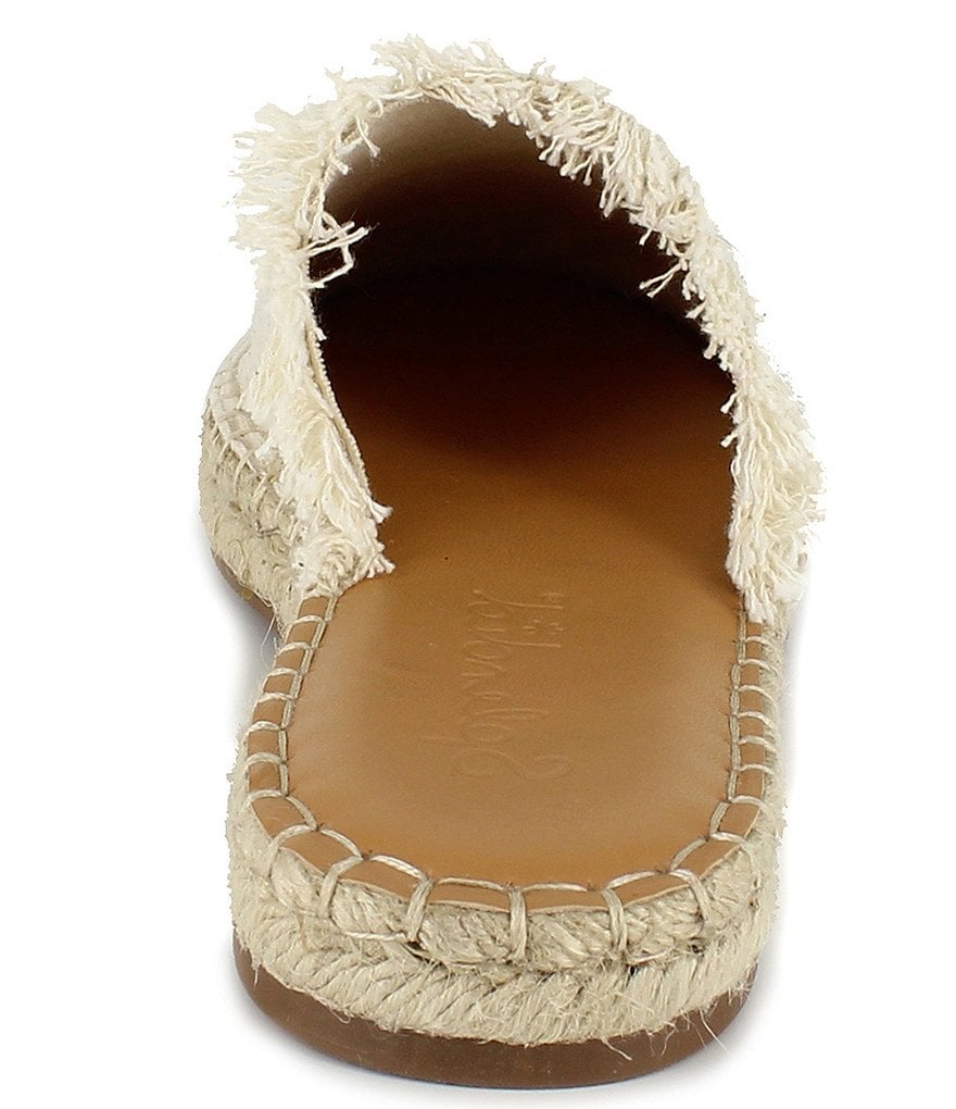 Splendid Jaime Fray Edge Canvas Espadrille Mules