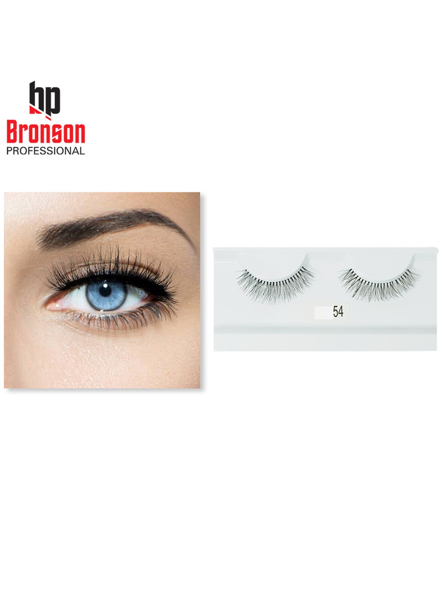 Bronson Professional False Eyelashes 54