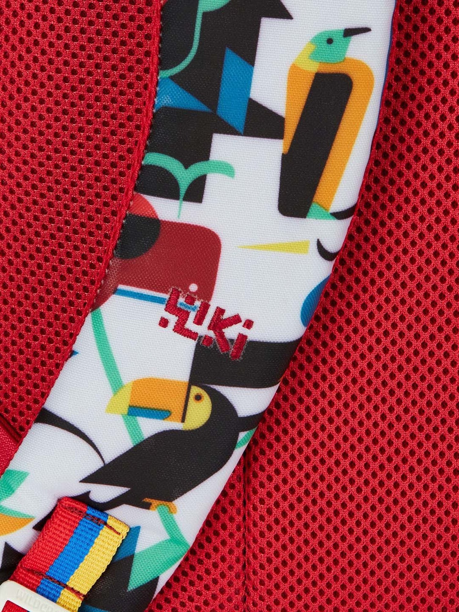 Wiki 29.5 Ltrs Red Medium Backpack