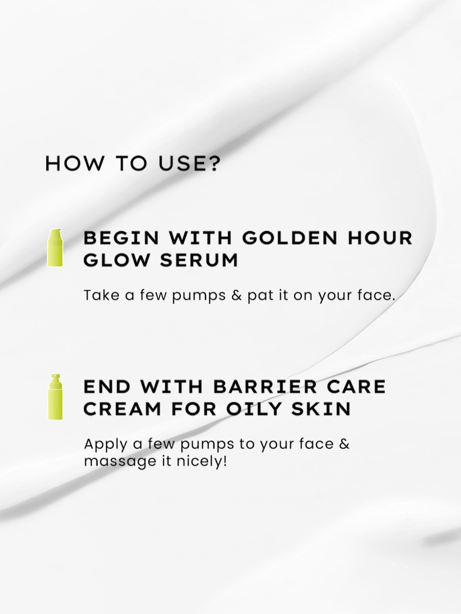 Hyphen Golden Hour Glow Serum & Hyphen Barrier Care Cream for Oily Skin Combo