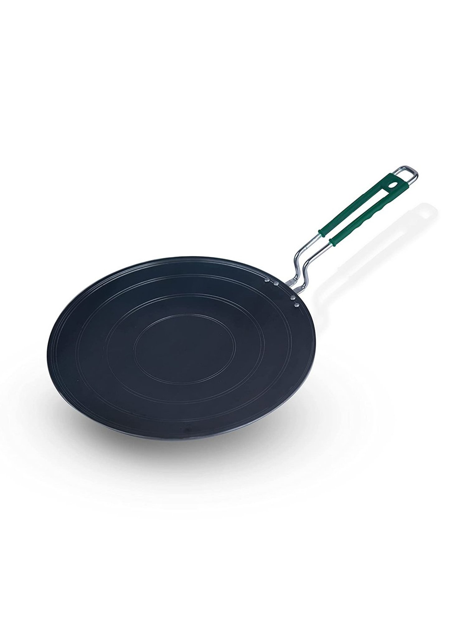 Nirlon Pure Grade Virgin Aluminium Non-stick Induction Base Flat Tawa - 26 cm Diameter