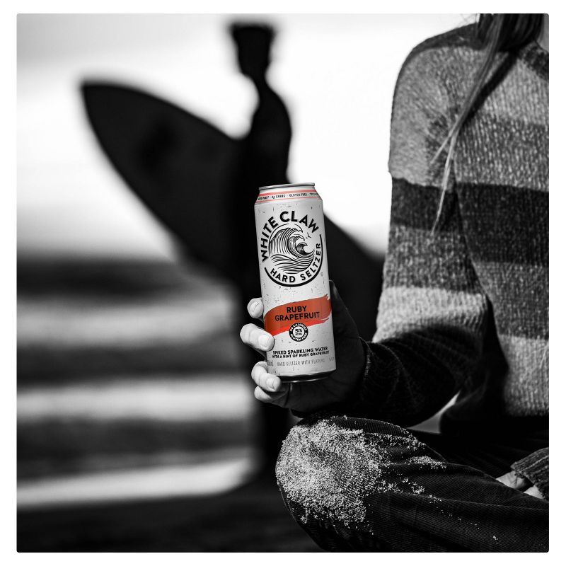 White Claw Ruby Grapefruit Hard Seltzer - 19.2 fl oz Can
