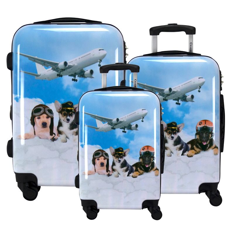 Chariot Travelware Pilots 3pc Luggage Set