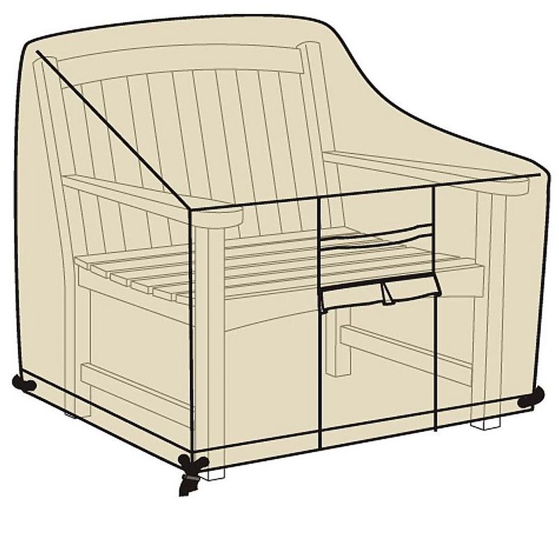 Burbank 4 Pc Outdoor Set Cover - Gray - Safavieh