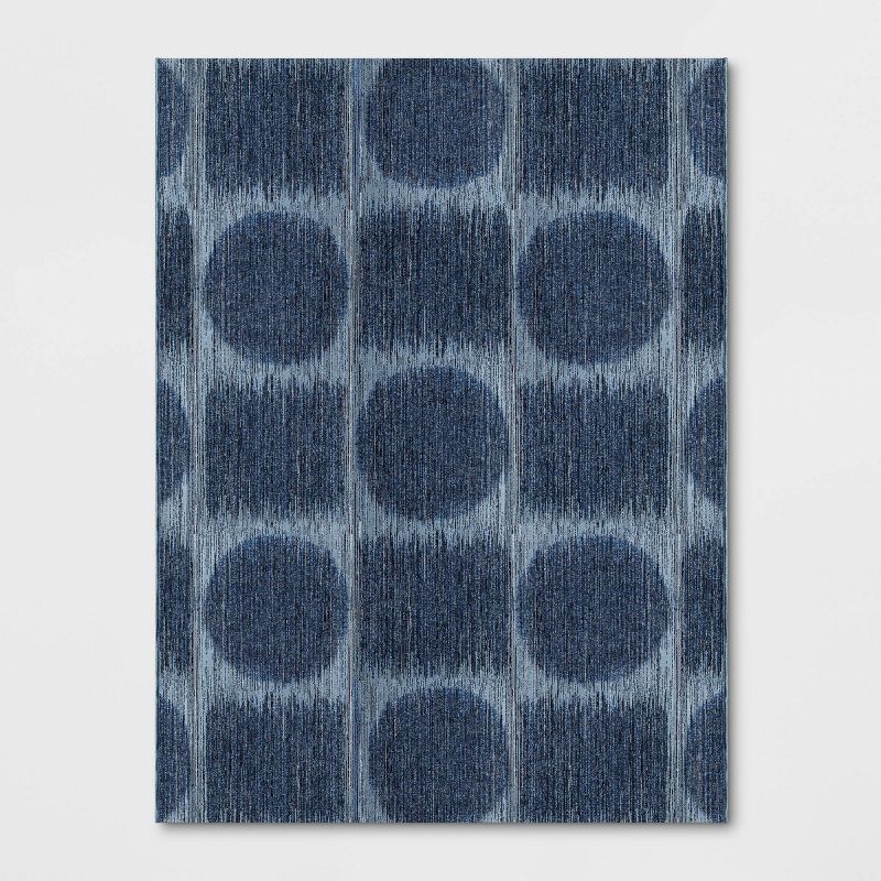 Clichy Rug 5'X5' - Navy/Beige - Safavieh