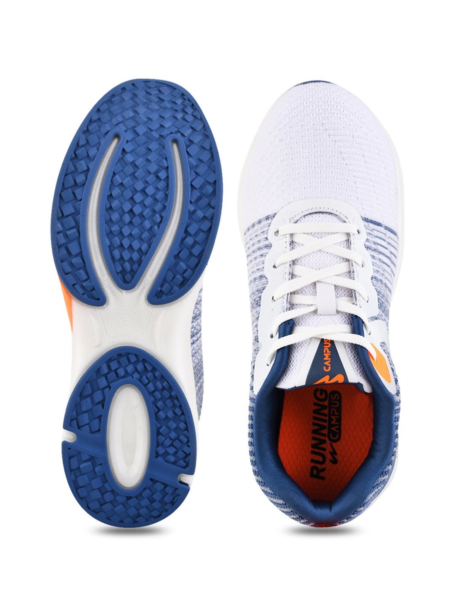 Campus Men's NODE White Running Shoes