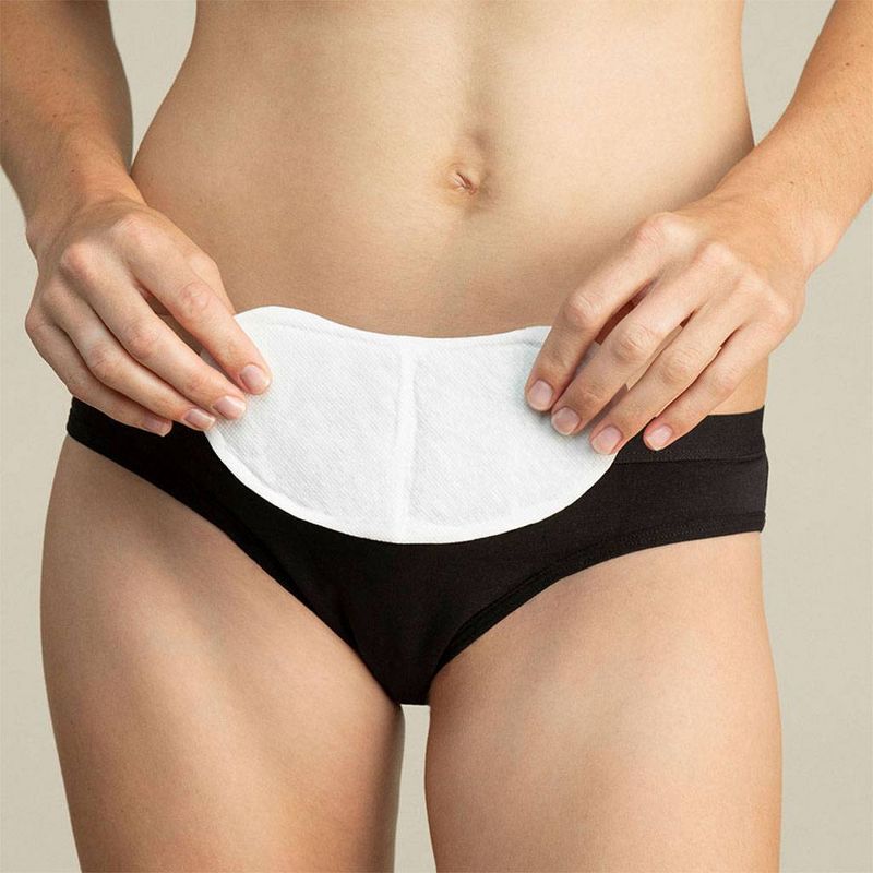 Cora Heat Relief Naturally Activated Carbon Heating Patches - 3ct