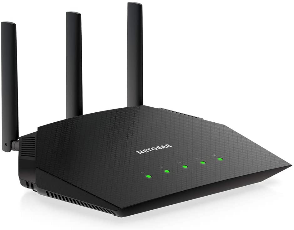 NETGEAR 4-Stream WiFi 6 Router (R6700AX) ?C AX1800 Wireless Speed (Up to 1.8 Gbps) | 1500 sq. ft. Coverage