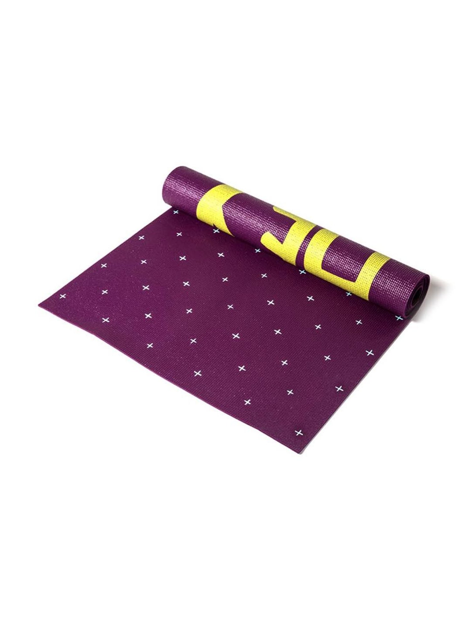 Reebok Purple HDPVC Double Sided Yoga Mat (4 mm)