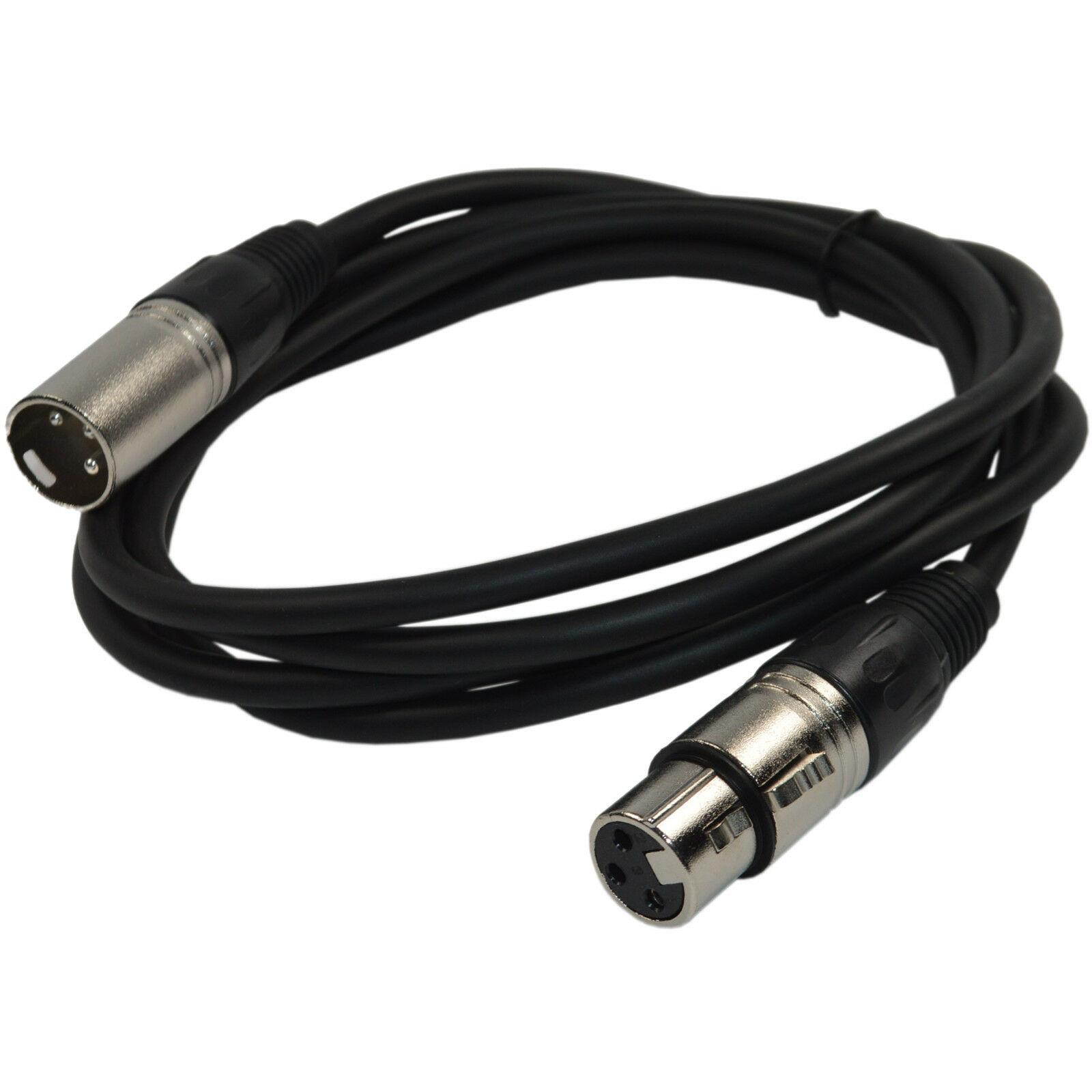 6ft XLR to XLR Microphone Cable (3-pin M/F) for Sennheisers e845 e935 e945 e965