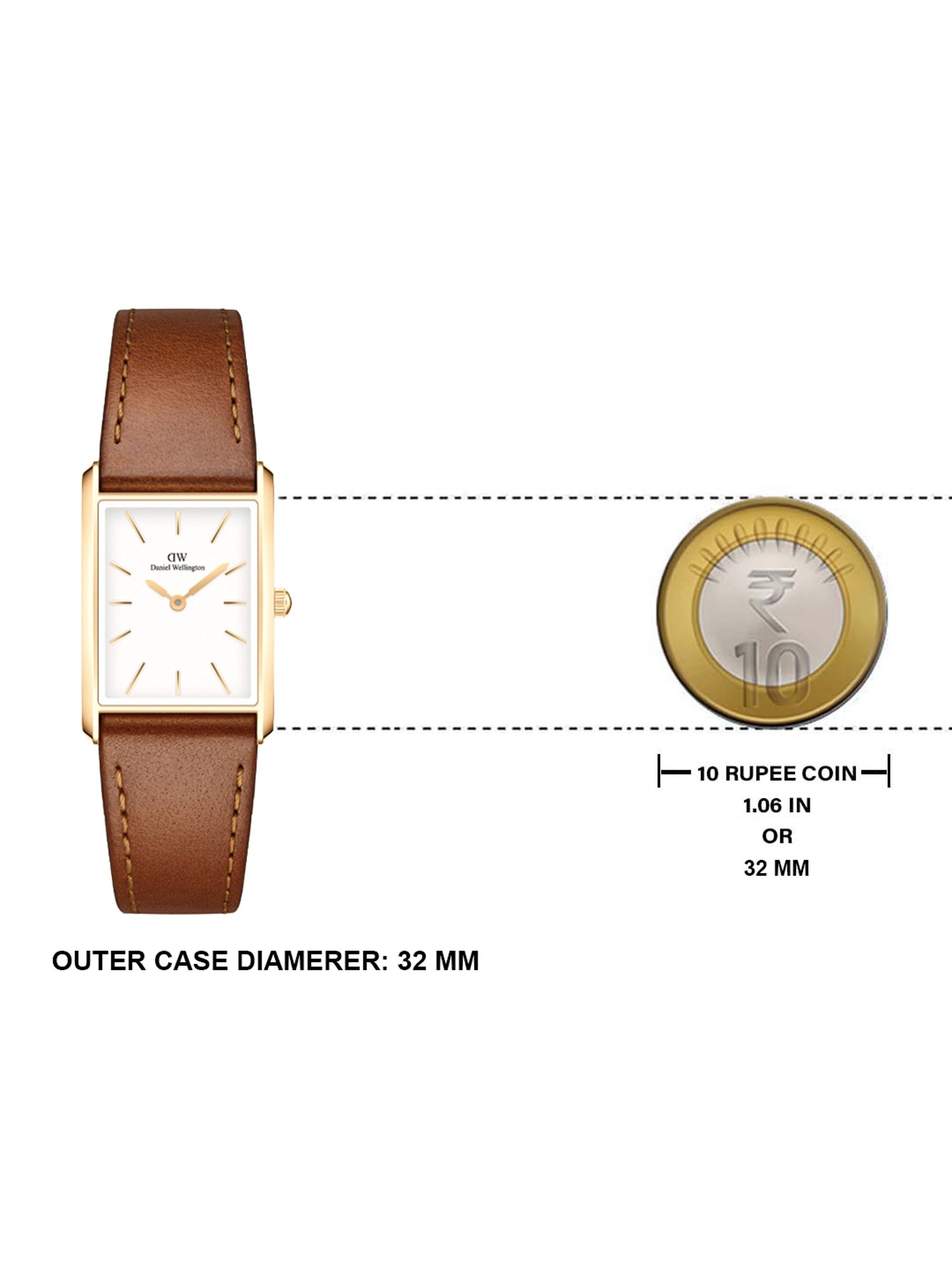 Daniel Wellington DW00100696K Bound Watch for Women