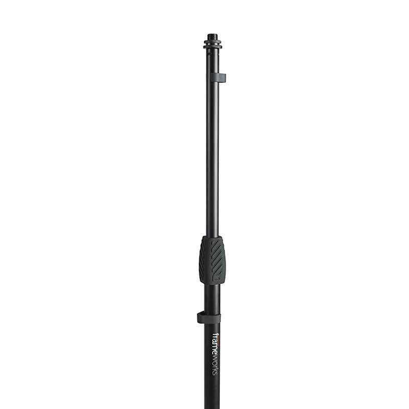 Frameworks Microphone Stand with 12 Weighted Base and Soft Grip Twist Clutch Height Adjustment GFWMIC1200