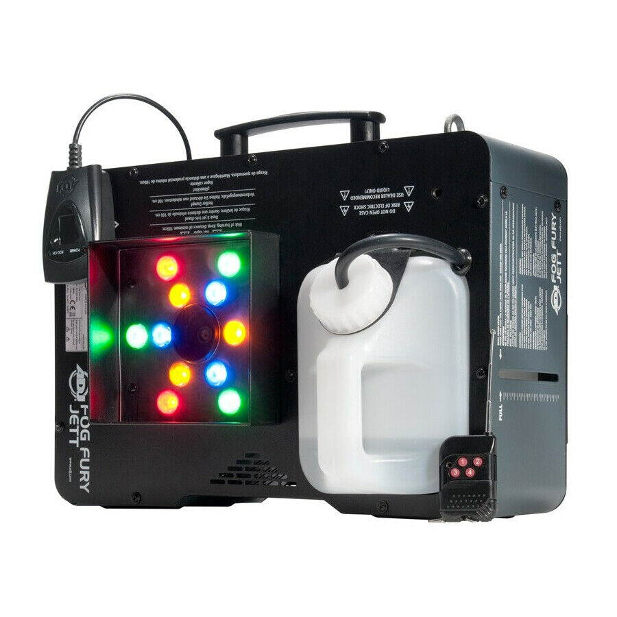 American DJ Fog Fury Jett 700W DMX Vertical Fog Machine w/ LEDS, New!