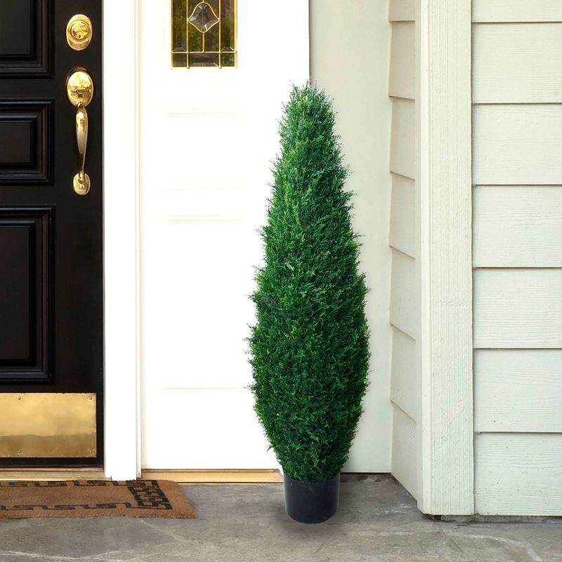 Pure Garden 3.4ft Cypress Artificial Tree