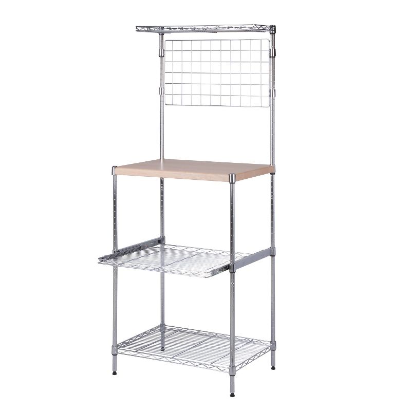 72" Daywood Kitchen Pantry Cabinet White - Room and Joy