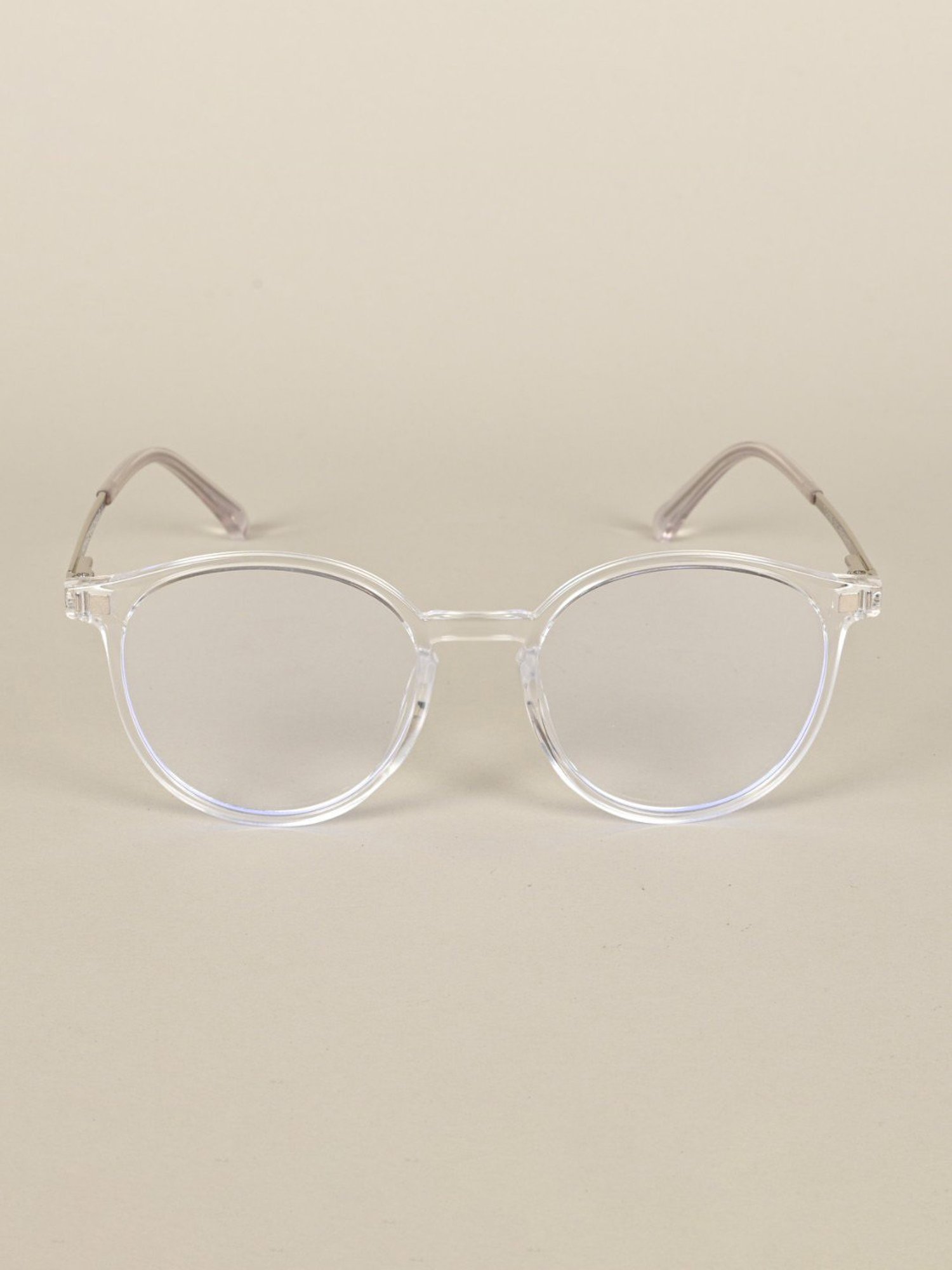 Voyage Clear Wayfarer UV Protection Unisex Sunglasses