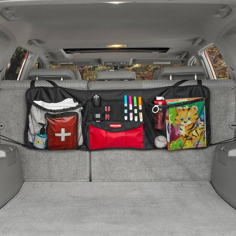 DU-HA 10410 Secure Under Seat Interior Heavy Duty Polyethylene Storage Organizer Compartment for Guns, Tools, and Valuables with Lockable Lid, Black