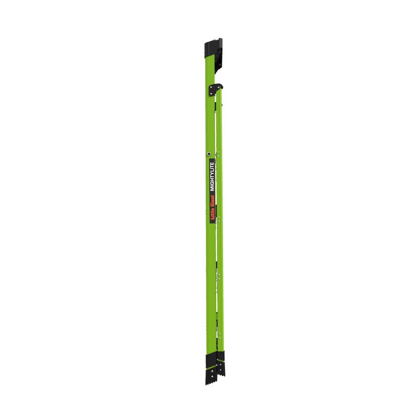 Little Giant Ladder Systems 6' ANSI type IA 300 lb fiberglass Stepladder with Ground Cue Apple Green