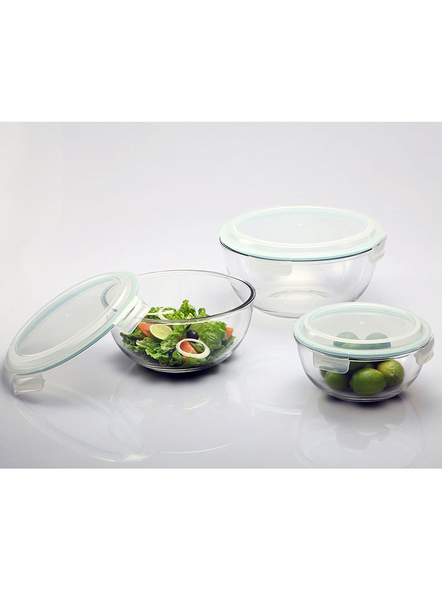 Borosilicate Glass Containers with Lids Microwave Safe Container for Glass Food Storage Containers