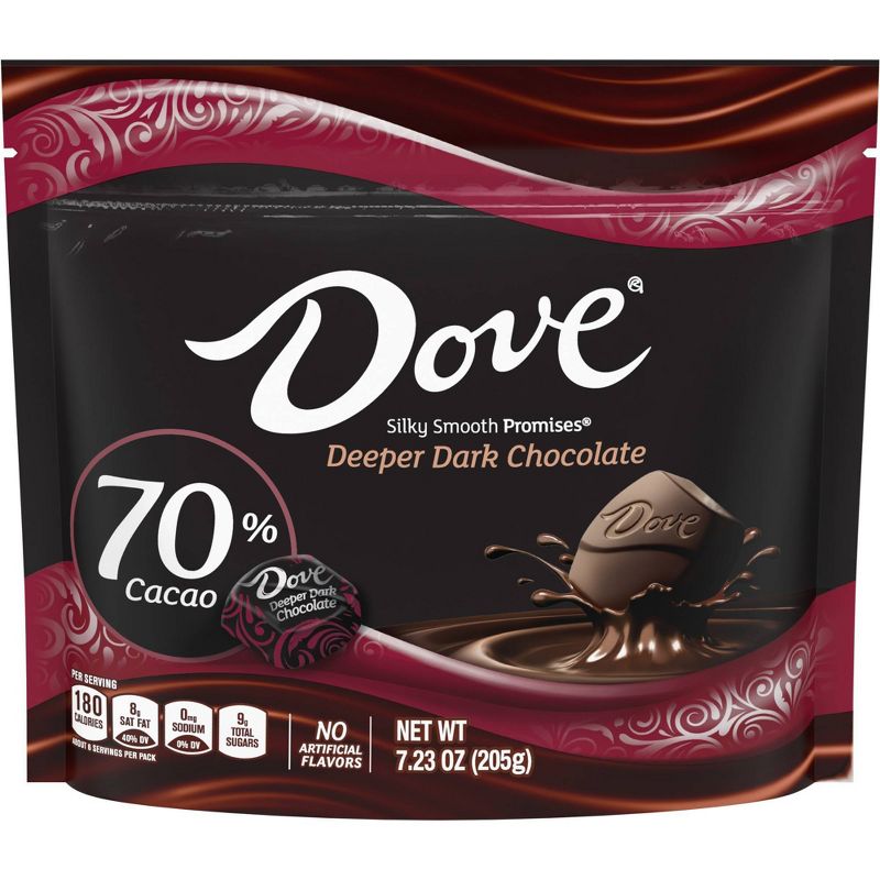 Dove Promises Extra Dark Chocolate 70% Cacao Sharing SUP - 7.23oz