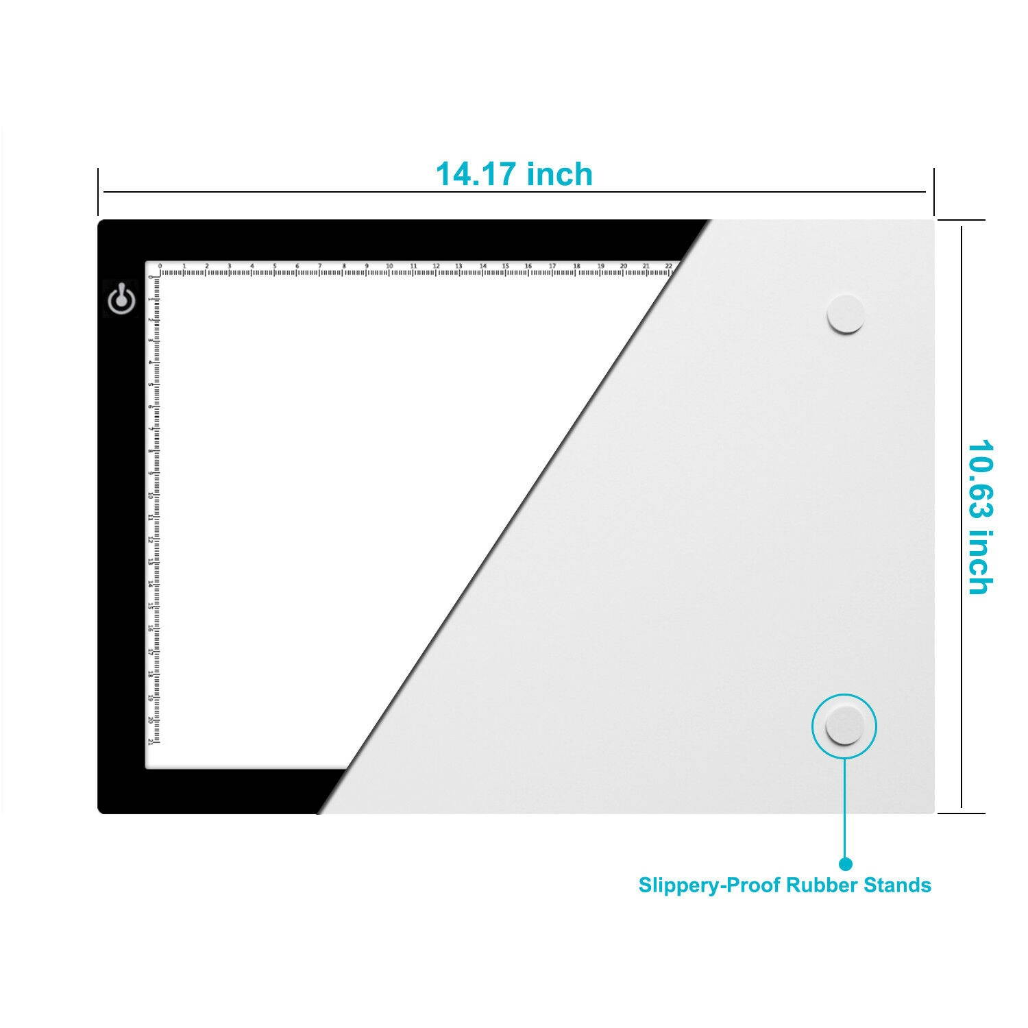 Huion A4 LED Tracing Table Adjustable Light Box Drawing Board Memory Pad L4S US