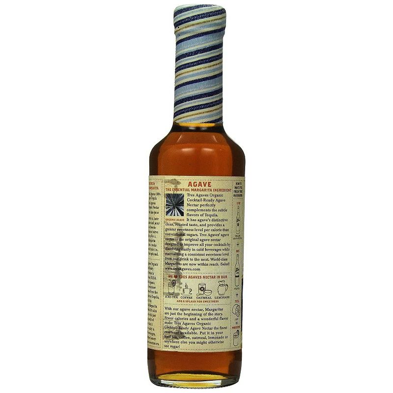 Tres Agaves Organic Cocktail-Ready Agave Nectar - 375ml Bottle