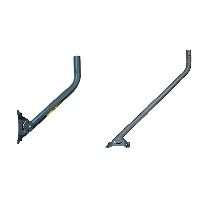 DS-2000 Universal 22-inch Tower Mount for Off-Air TV Antennas (1.5in Diameter Mount Pipe) - Includes 2 U-Bolts, Fit 1in to 2in Pipe/Towers & DS-3000 J Pipe Mount for Antennas, 39"